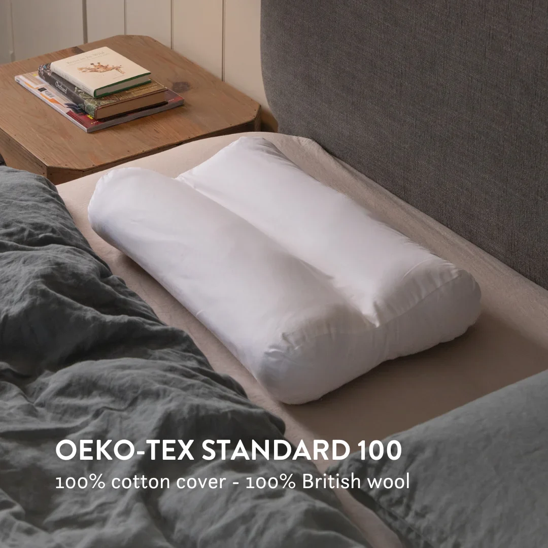 Contour Wool Pillow & Wool Duvet Set - Bundle - Image 14