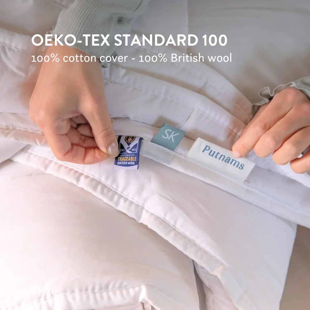 Winter British Wool Duvet & 100% Cotton 11-14 tog - Image 4
