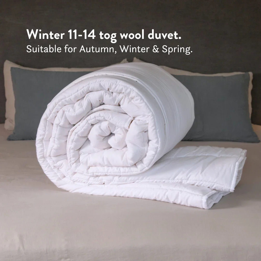 British Wool Duvet & Pillow Set - 100% cotton Bundle - Image 3