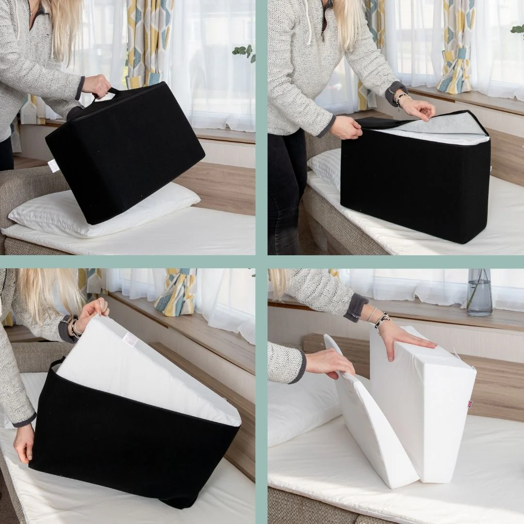 Travel Folding Acid Reflux Bed Wedge - Image 3