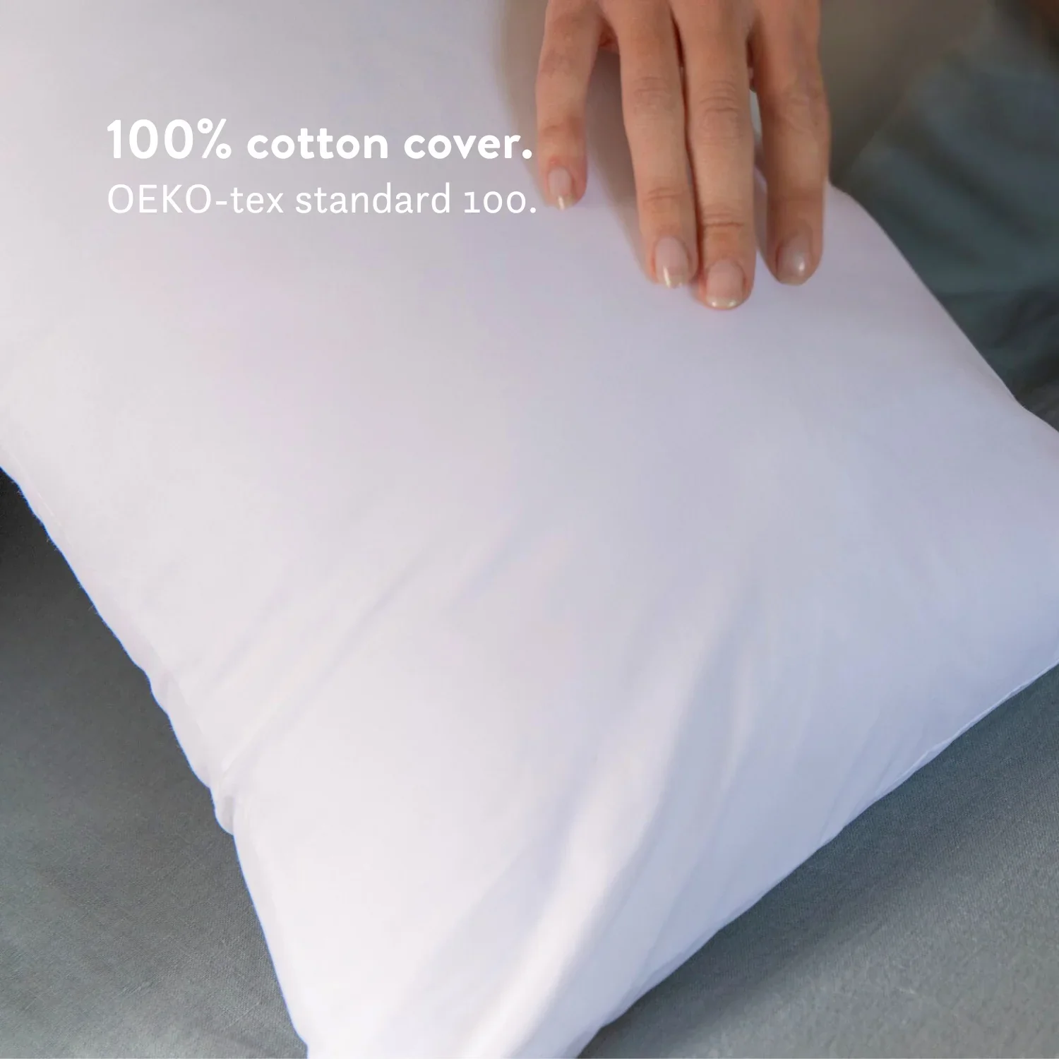 V Shaped British Wool Pillow - Image 4